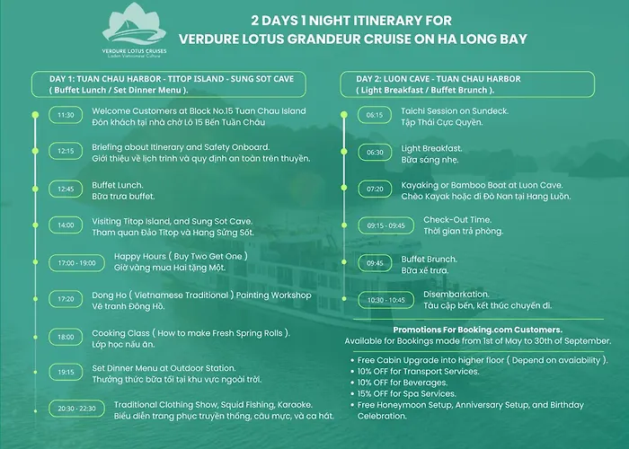 Verdure Lotus Grandeur Cruise On Bay  Ha Long